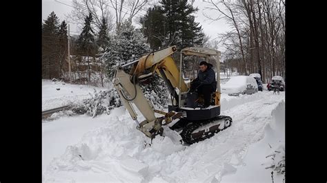 snow plough for mini digger|mini excavators for snow plowing.